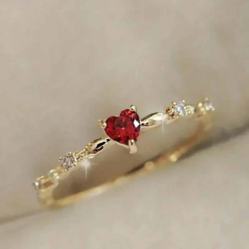 Anello Coralyn Amoura Ruby - Tonalità Argento