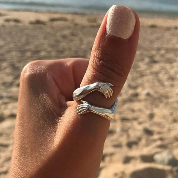 Anello argento podestivo
