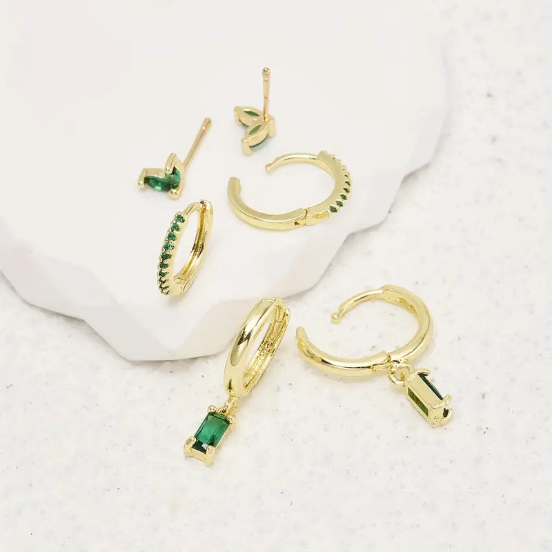 Set di Orecchini Fiorenza Viridelle in Oro | Tonalità Oro