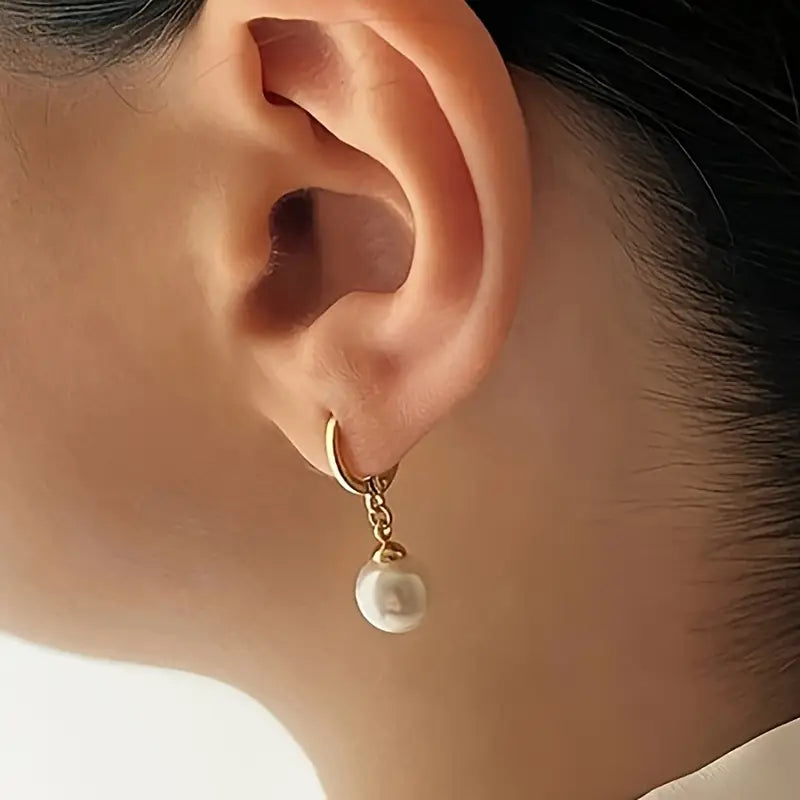 Set di Collana Elegante con Perle