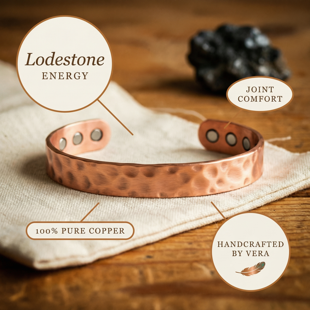 Bracciale in Rame Lodestone