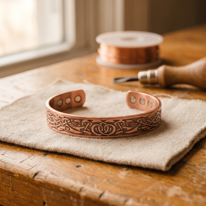 Bracciale in Rame Moss Bloom
