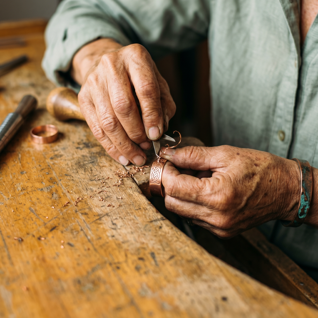 Anello in Rame Fen