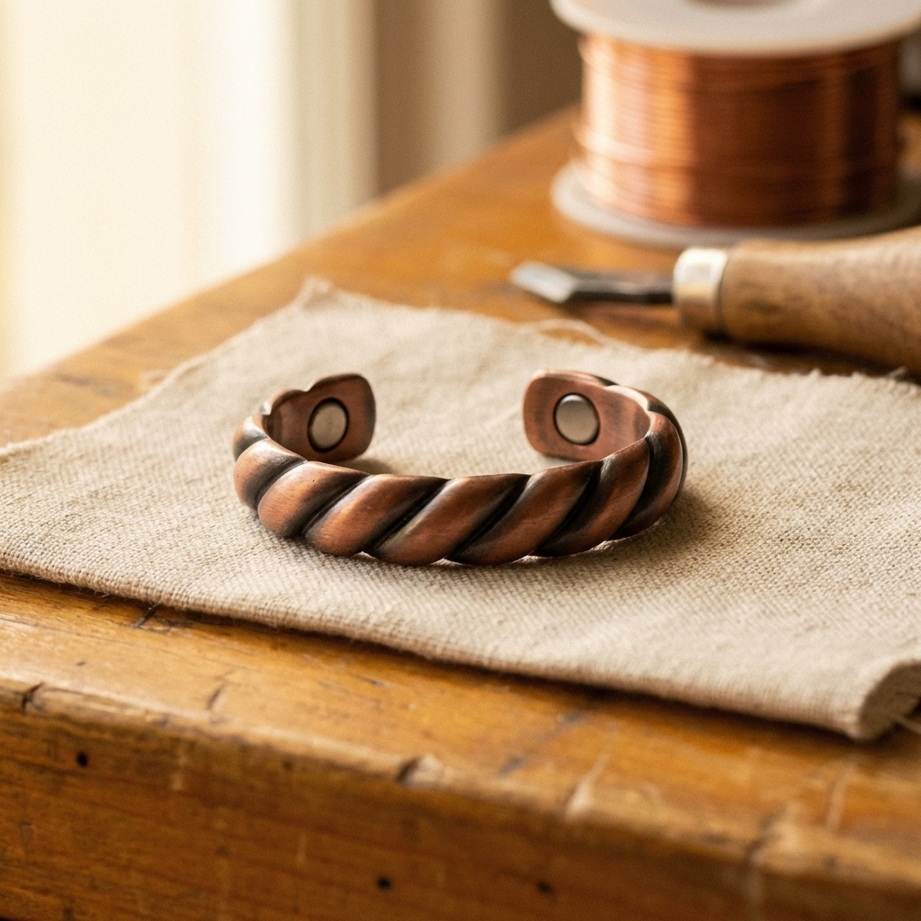 Anello in Rame Tine