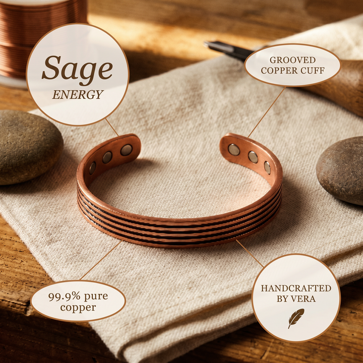 Bracciale in Rame Sage