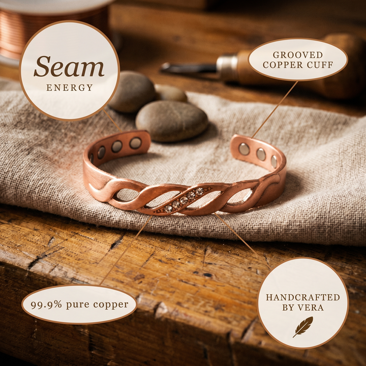 Bracciale in Rame Seam