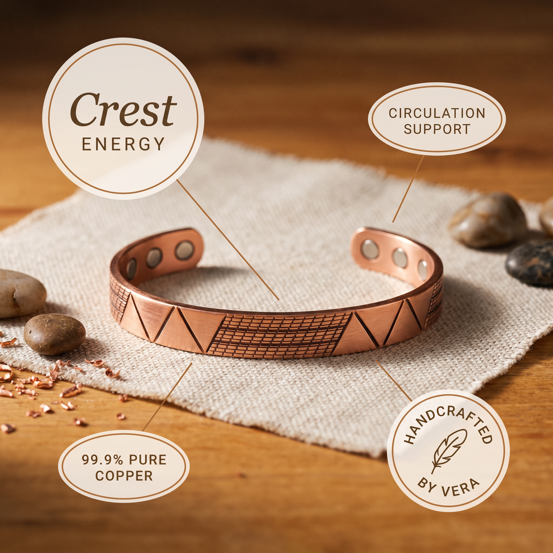 Bracciale in Rame Crest