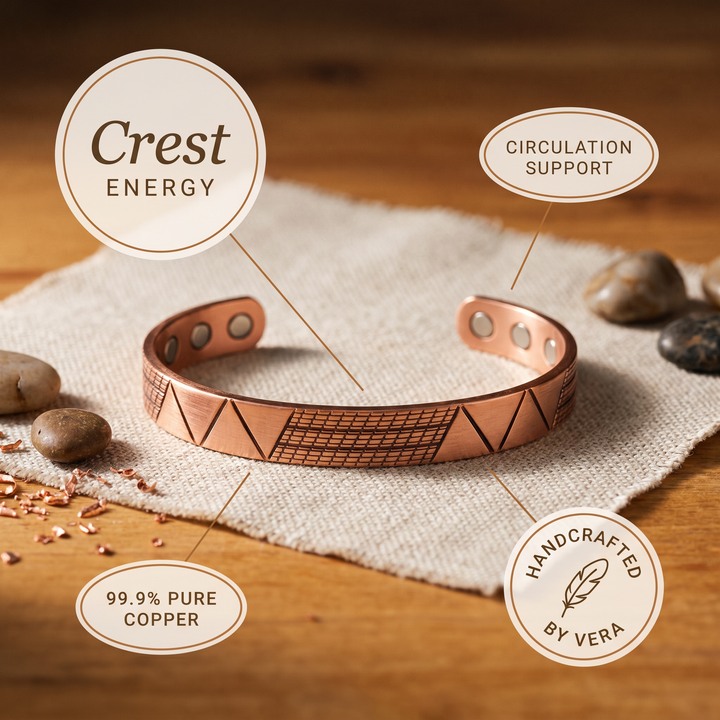 Bracciale in Rame Crest