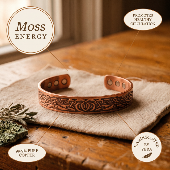 Bracciale in Rame Moss Bloom