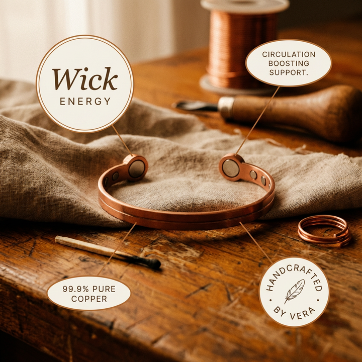 Bracciale in Rame Wick