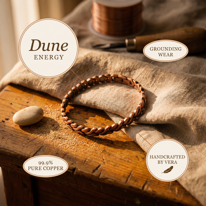 Bracciale in Rame Dune