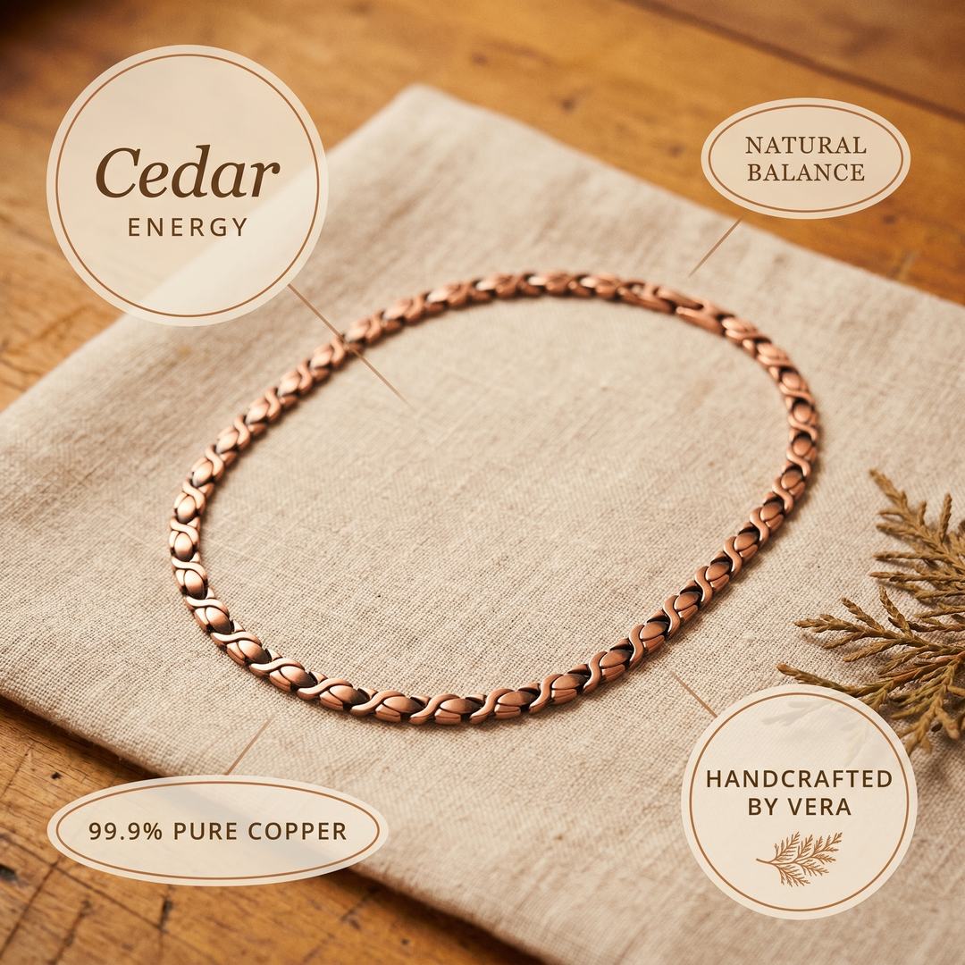 Collana in Rame di Cedro