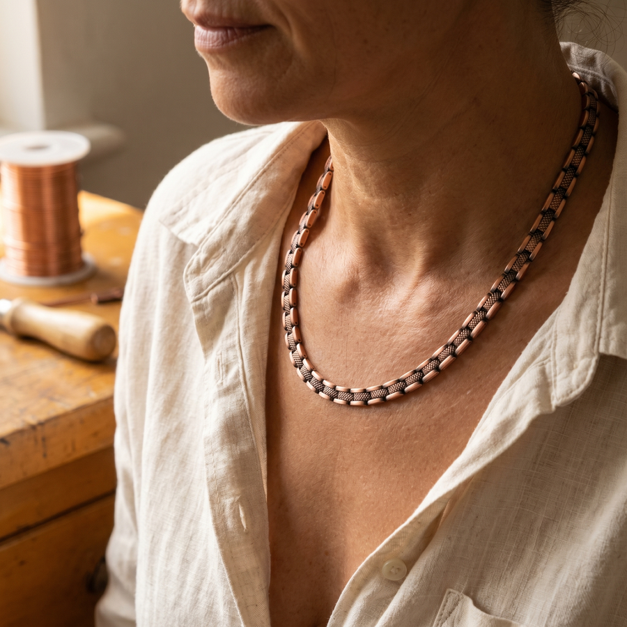 Collana in rame Foschia