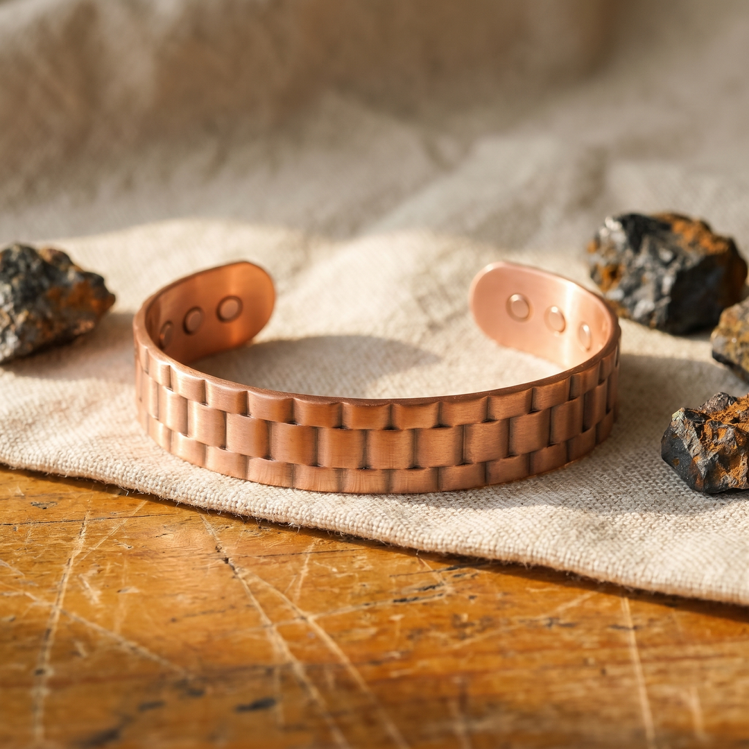 Bracciale in Rame da Uomo Ore