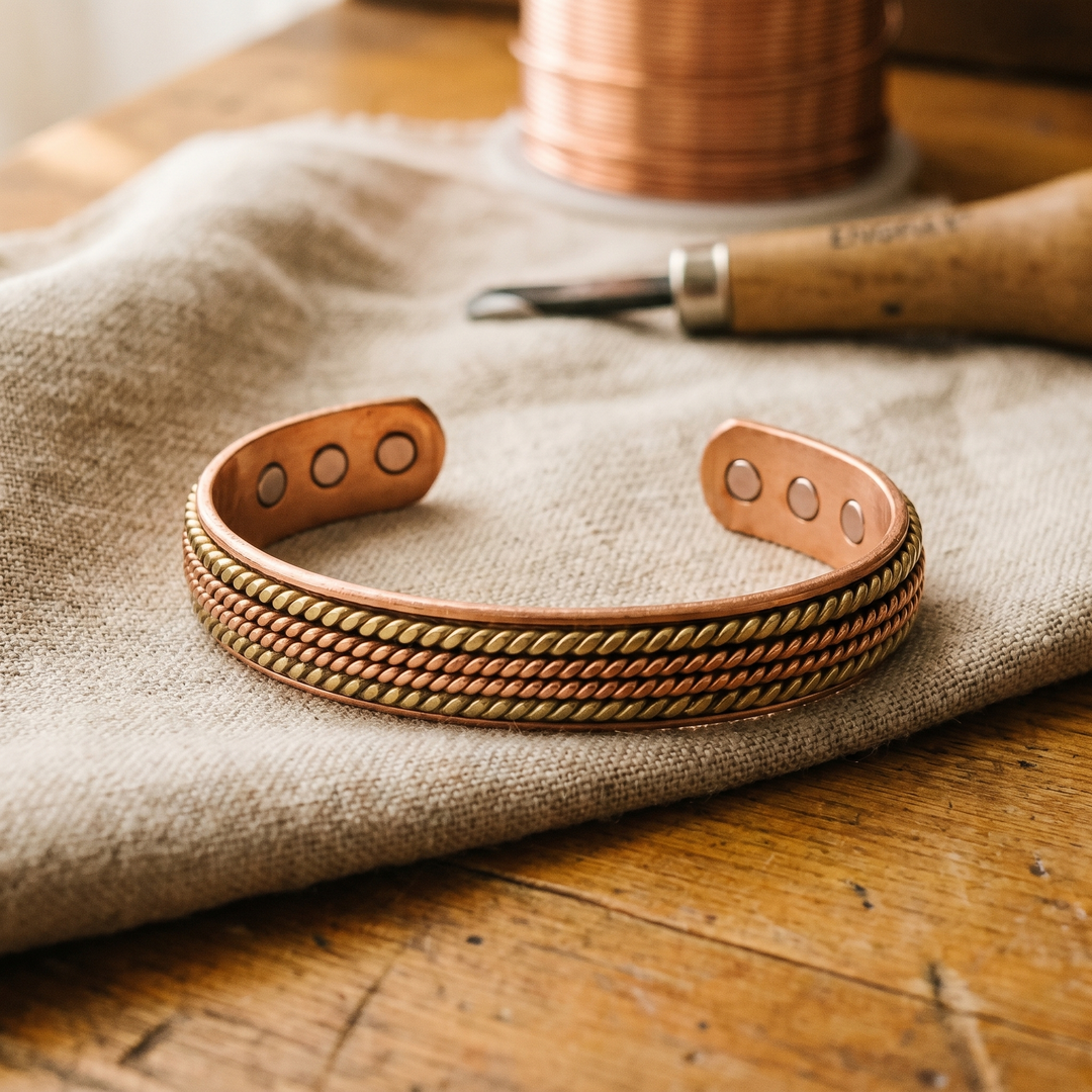 Bracciale in Rame Forgiato