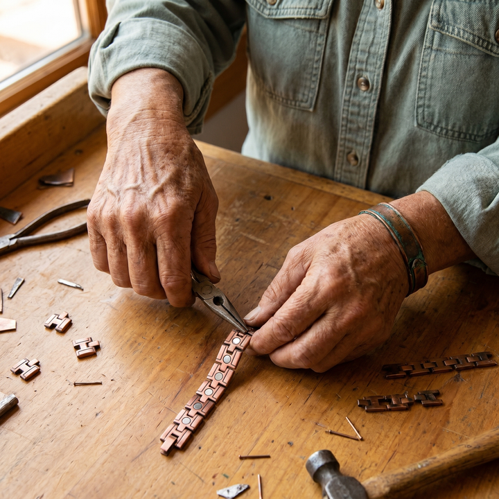 Bracciale in Rame per Uomo Gorse