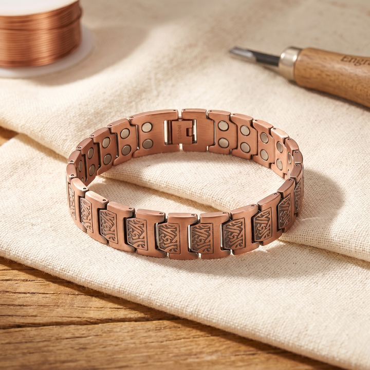Bracciale in Rame per Uomo Glen