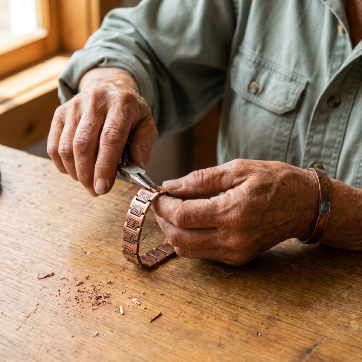 Bracciale in Rame per Uomo Glen