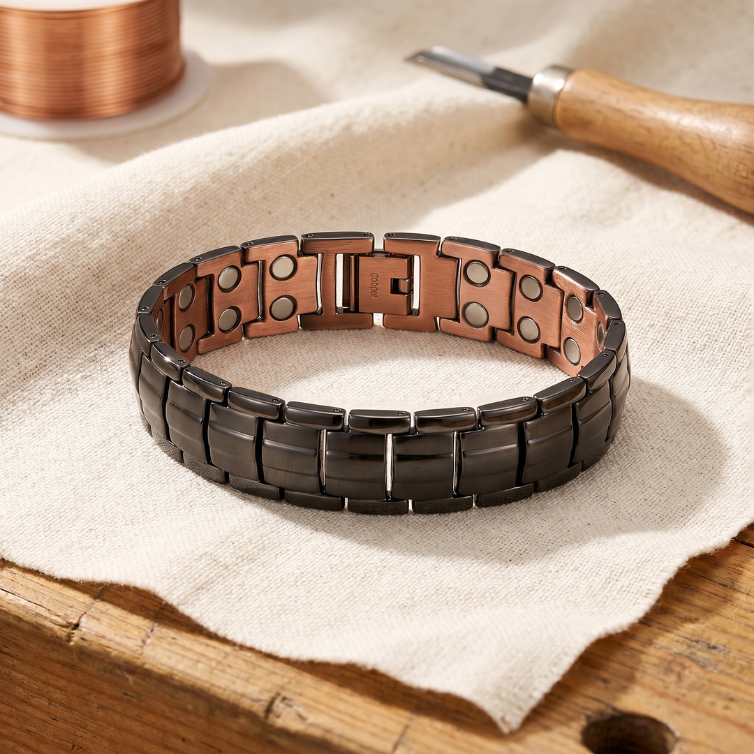 Bracciale in Rame per Uomo Ocra