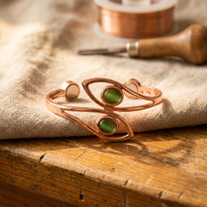 Bracciale in Rame Opale
