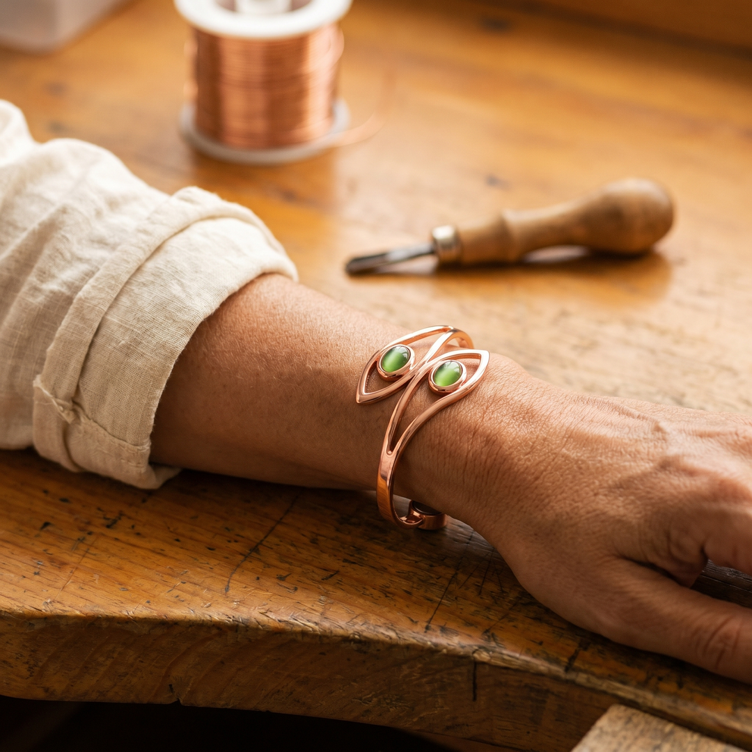 Bracciale in Rame Opale