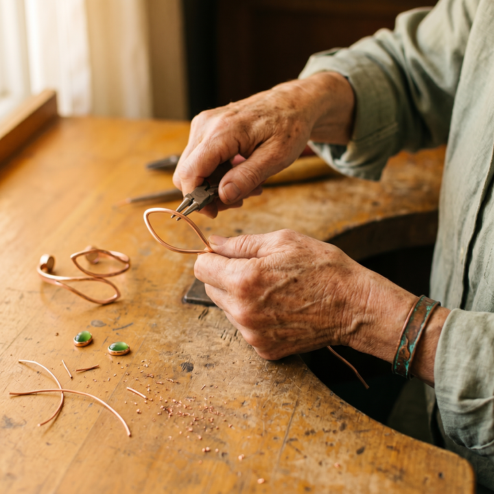 Bracciale in Rame Opale