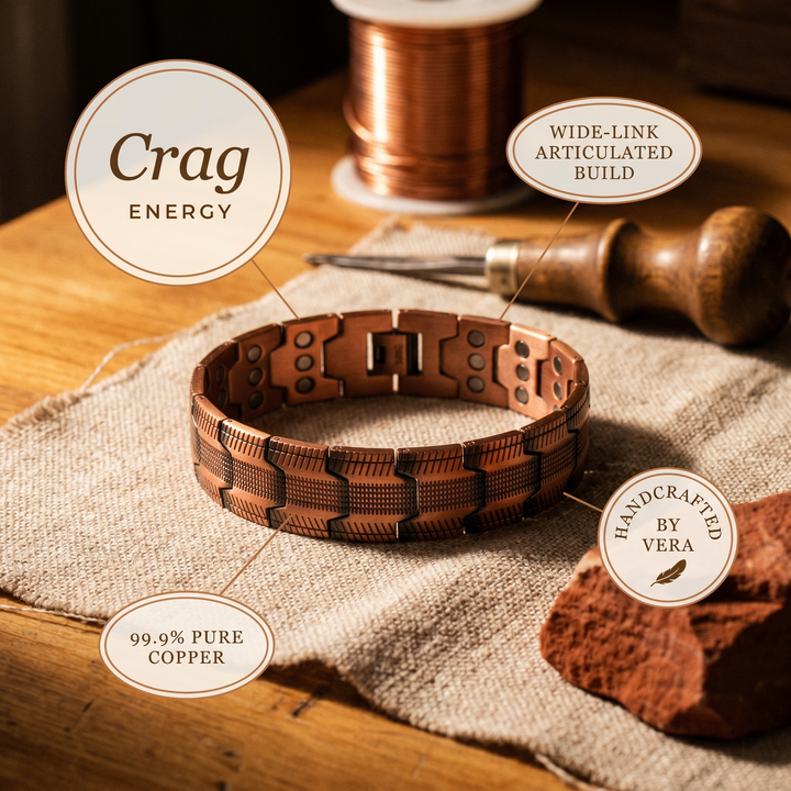 Bracciale in Rame Crag
