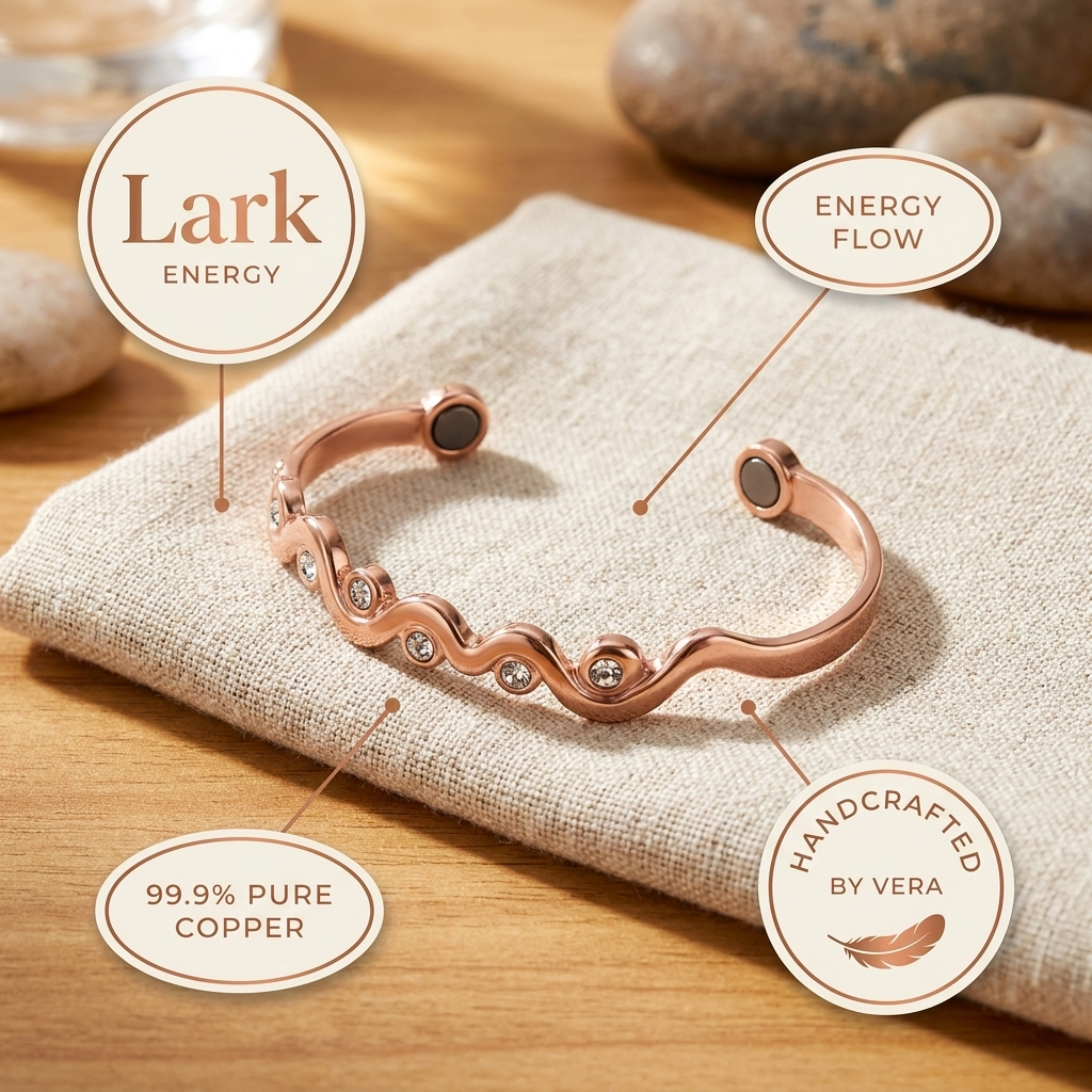 Bracciale in Rame Lark