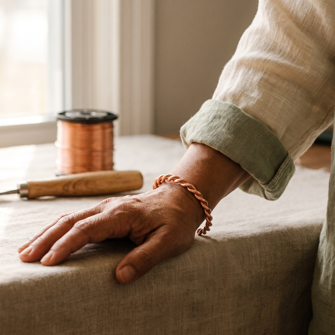 Bracciale in Rame Tensor