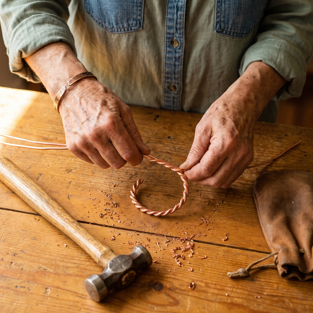 Bracciale in Rame Tensor
