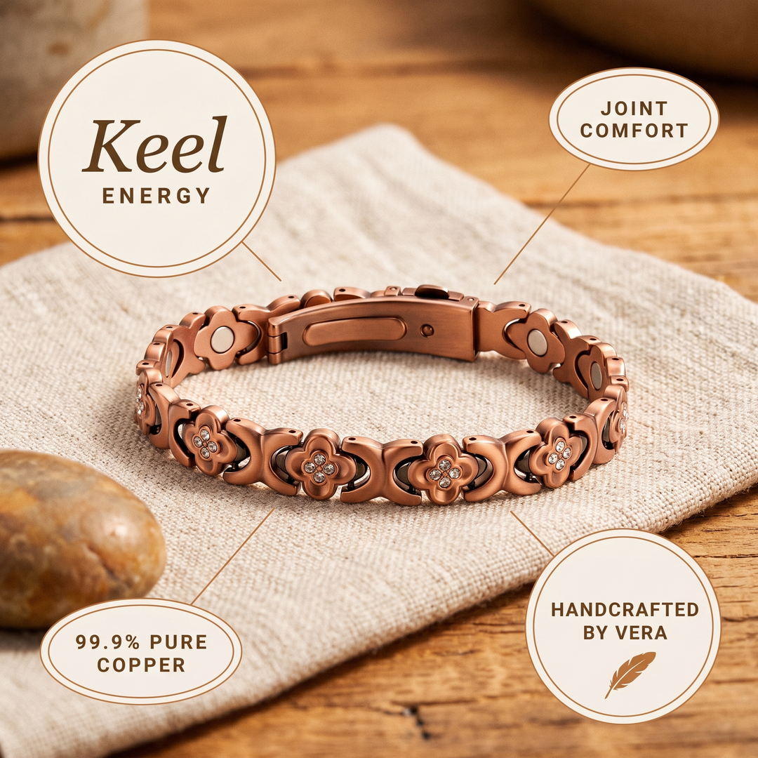 Bracciale in Rame con Chiglia