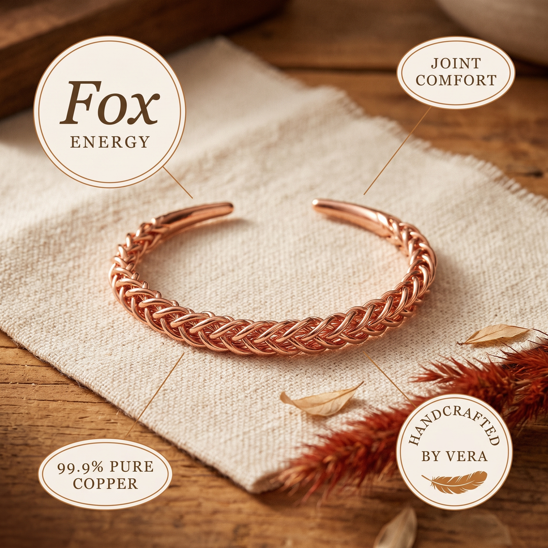 Bracciale in Rame Fox