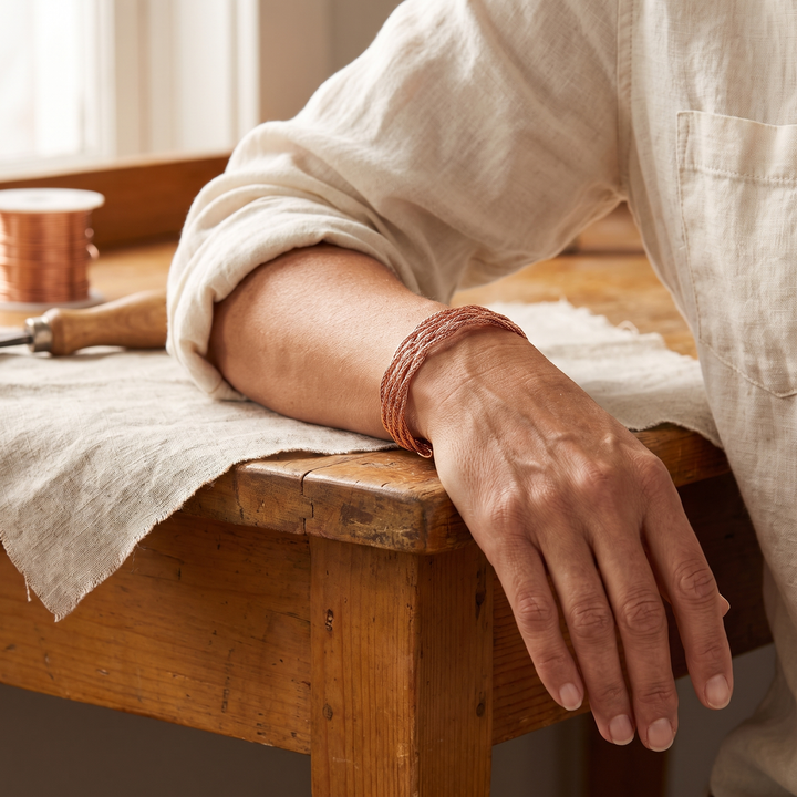 Bracciale in Rame Elk