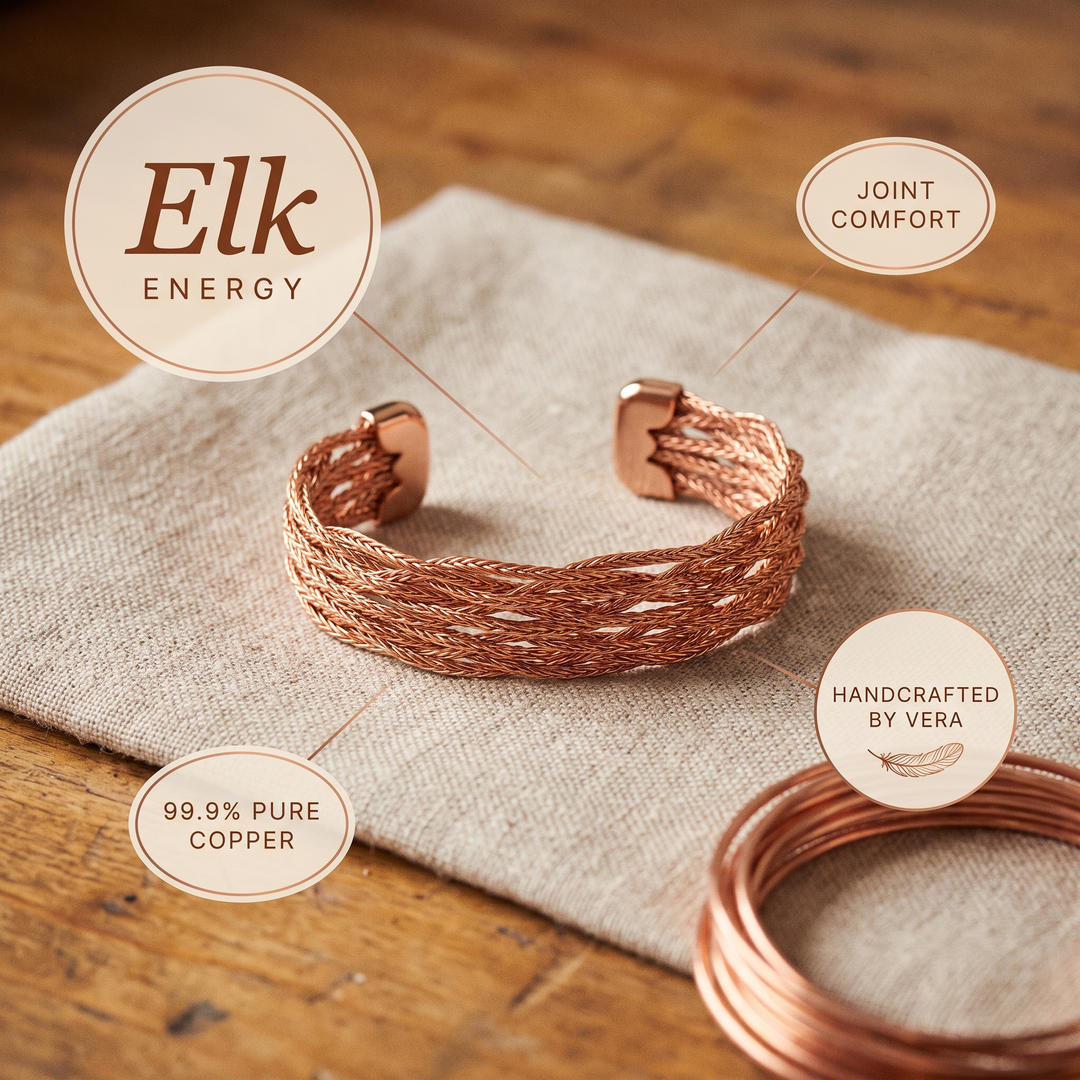 Bracciale in Rame Elk