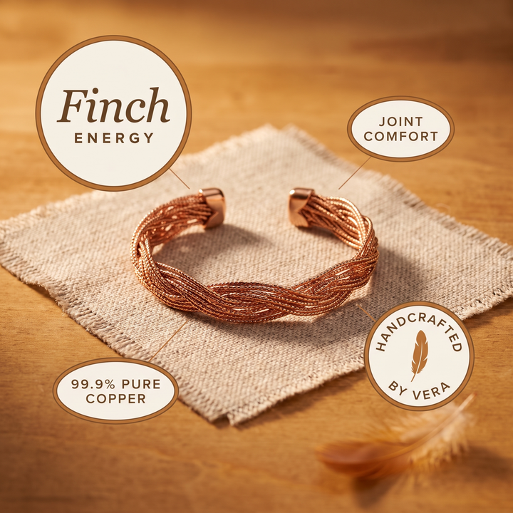 Bracciale in Rame Finch