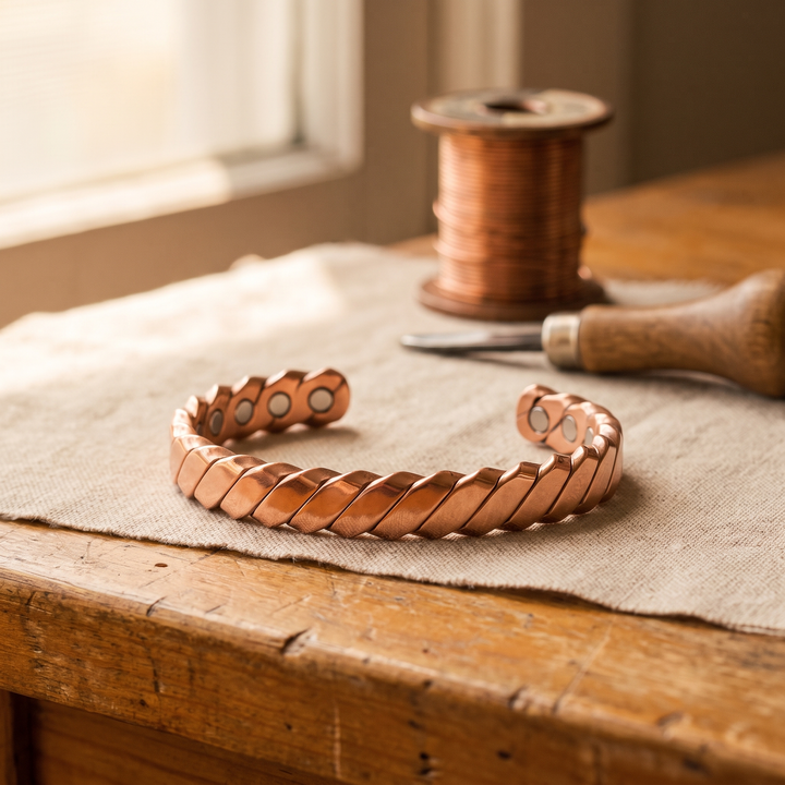 Bracciale in Rame Moss Twist