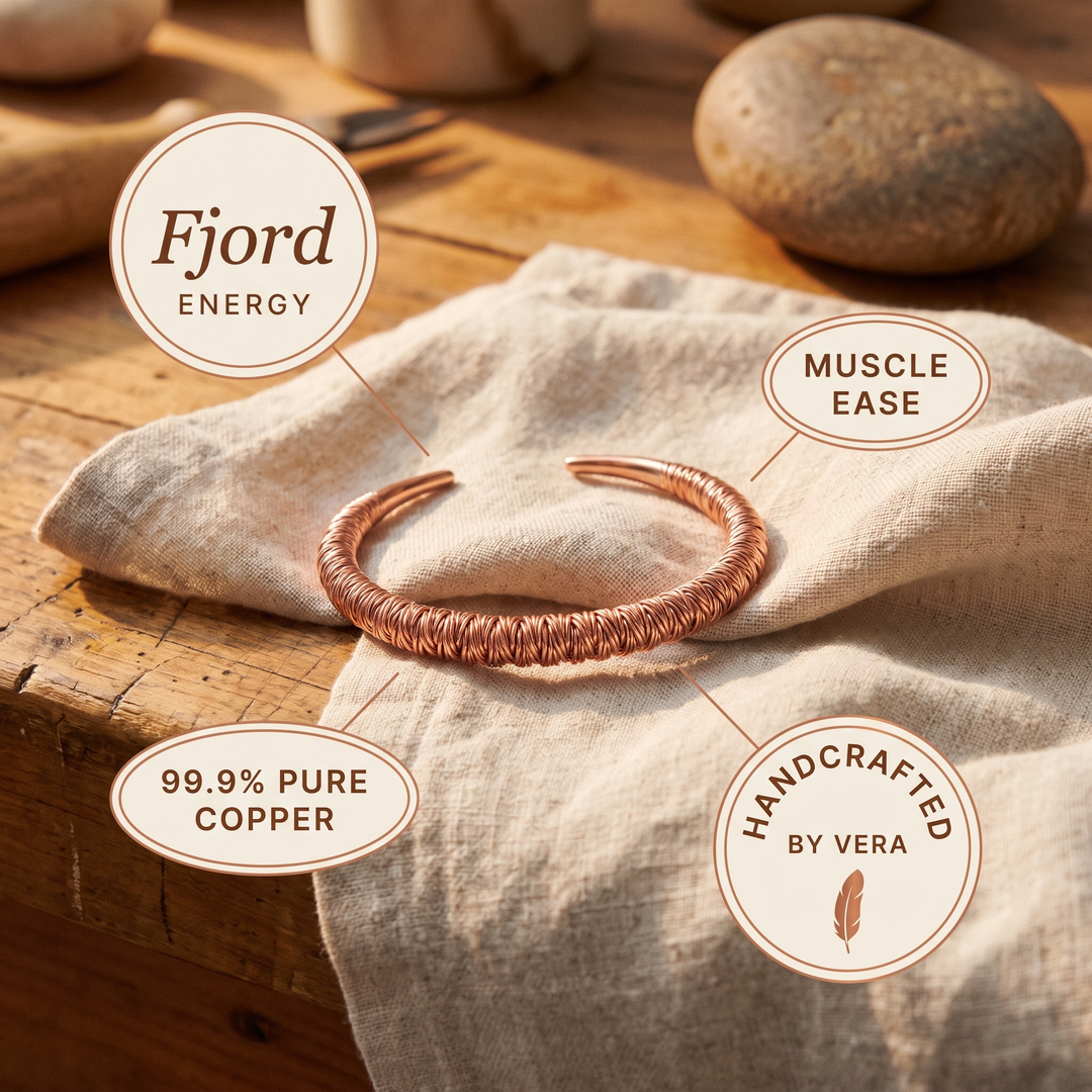 Bracciale in Rame Fjord