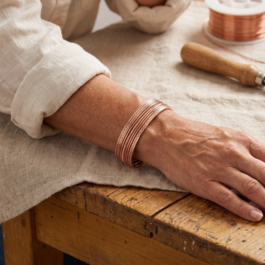 Bracciale in Rame Primaverile