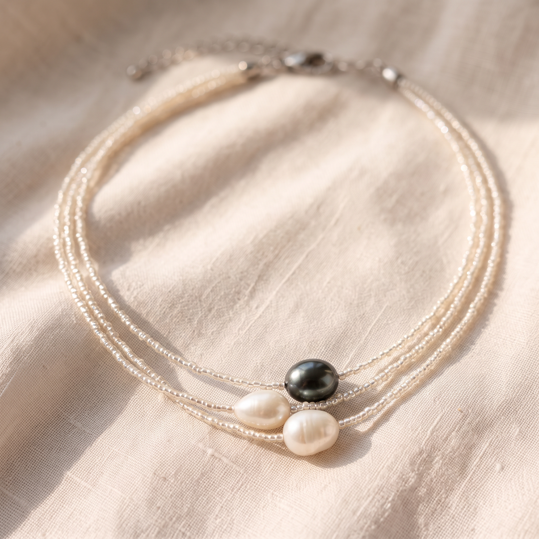 Collana con Goccia di Perla