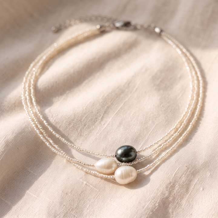Collana con Goccia di Perla