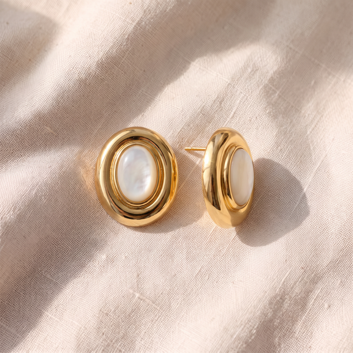 Orecchini Giselle in Perla | Oro