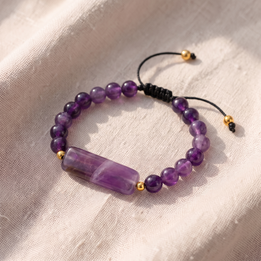 Bracciale regolabile classico in perle
