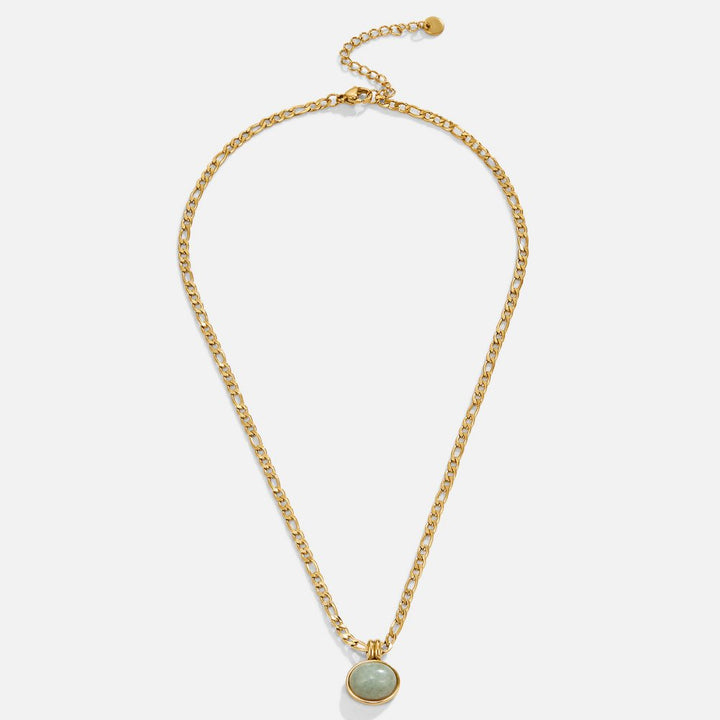 Collana Liza con pendente in giada