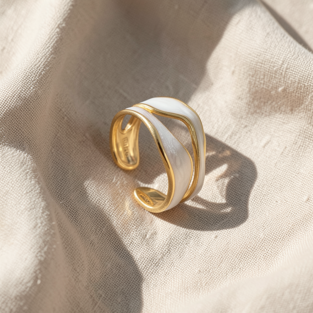 Anello in oro bianco