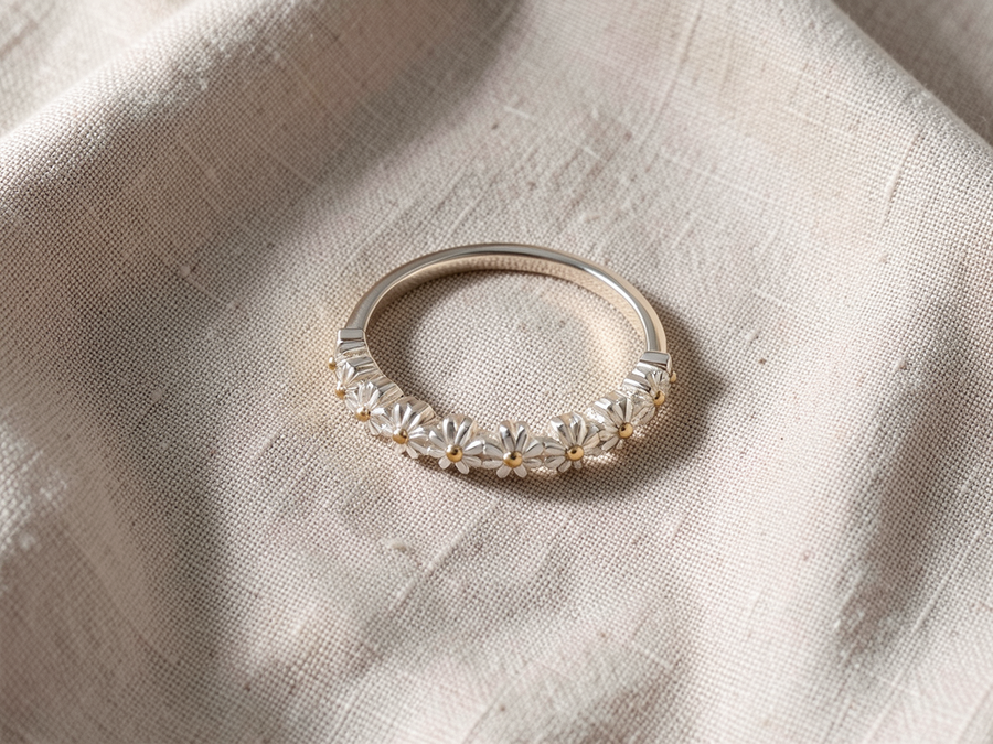 Anello a fiore