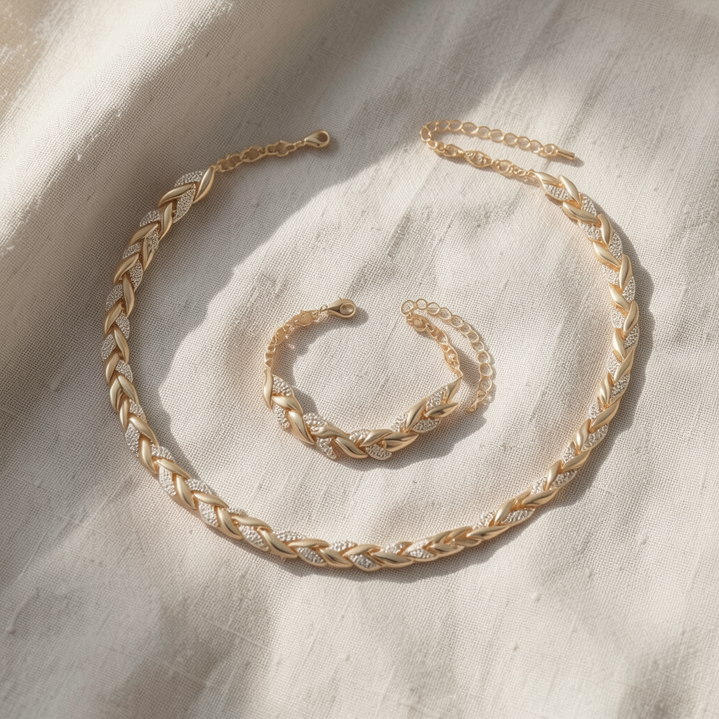 Set elegante di pesce con pietre