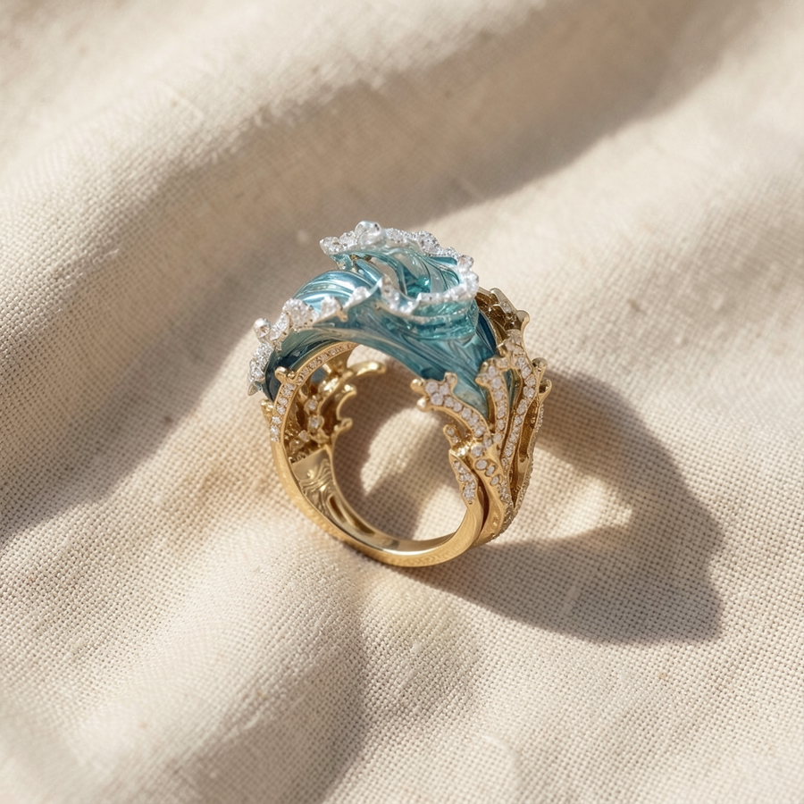 Anello onda marina