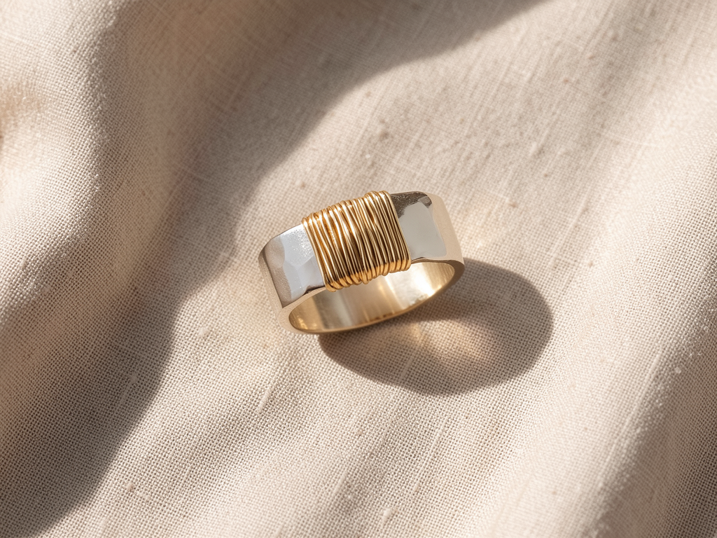 Anello bicolore Garda