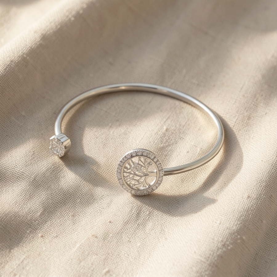 Bracciale regolabile albero della vita